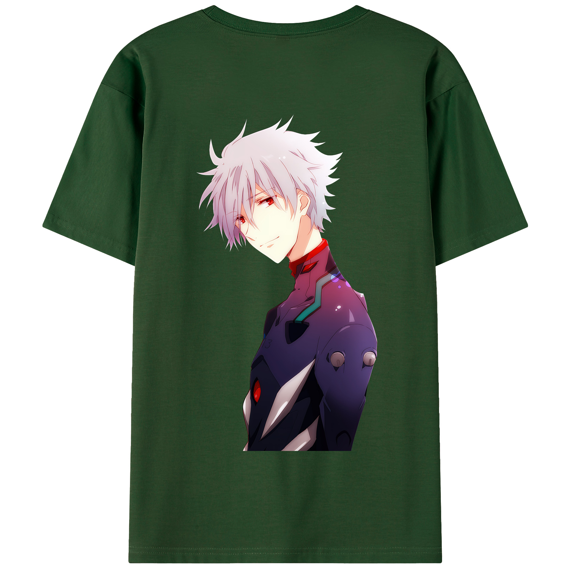 （画像用） EVA 新世紀エヴァンゲリオン 綿100％半袖Tシャツ（背面プリント）